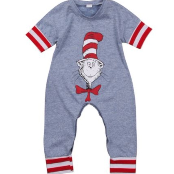 Other - “Silly cat” baby unisex romper 6 mo.